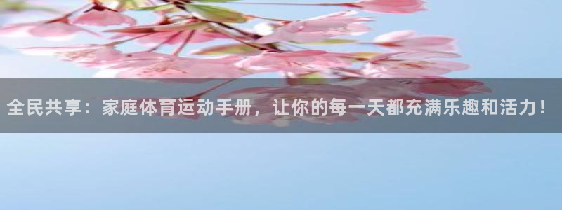 3377体育靠谱吗：全民共享：家庭体育运动手册，让你的每一天都充满乐趣和活力！